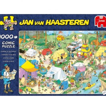 Jan Van Haasteren Puzzel Kamperen In Het Bos 1000 Stukjes