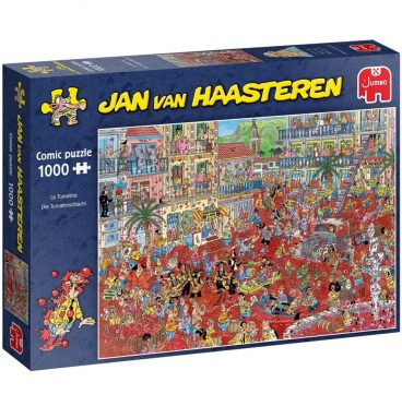 Jan Van Haasteren Puzzel La Tomatina 1000 Stukjes