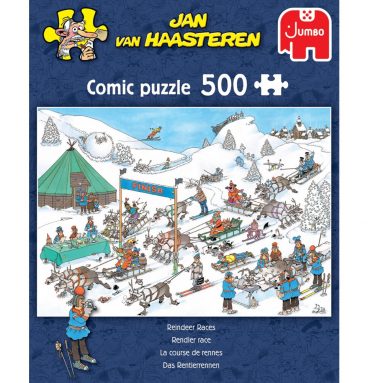 Jan Van Haasteren Puzzel Rendier Race 500 Stukjes