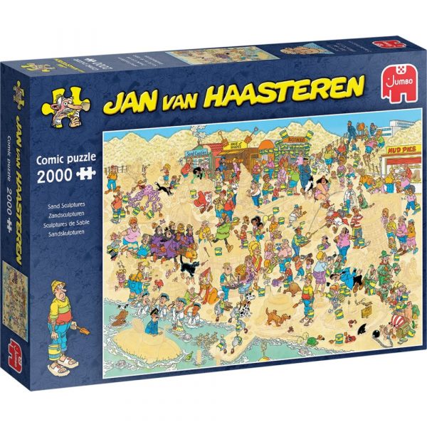 Jan Van Haasteren Puzzel Zandsculpturen 2000 Stukjes