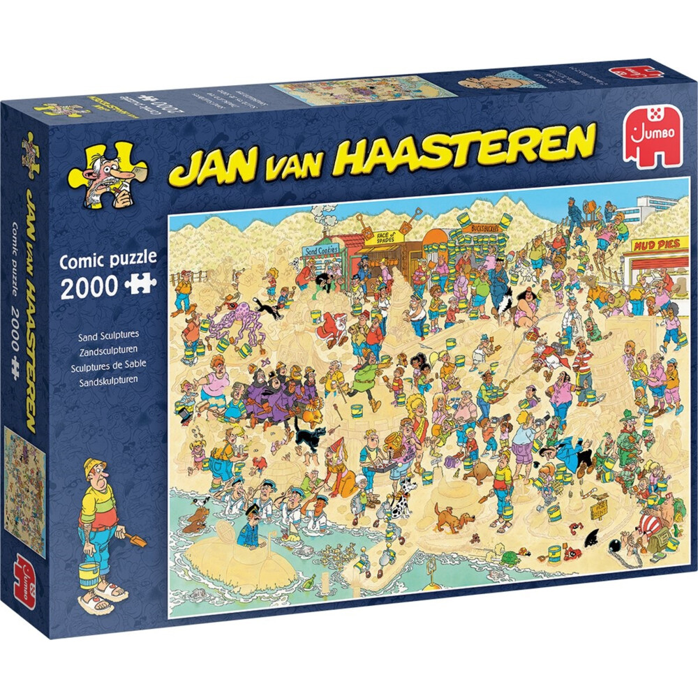 Jan Van Haasteren Puzzel Zandsculpturen 2000 Stukjes