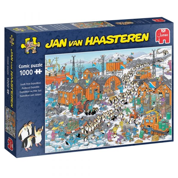 Jan Van Haasteren Puzzel Zuidpool Expeditie - 1000 stukjes