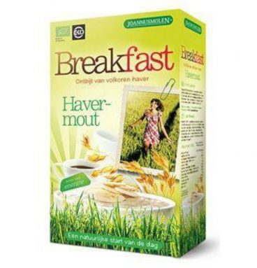 3x Joannusmolen Breakfast Havermout Eko 300 gr