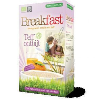 3x Joannusmolen Breakfast Teff Eko 300 gr