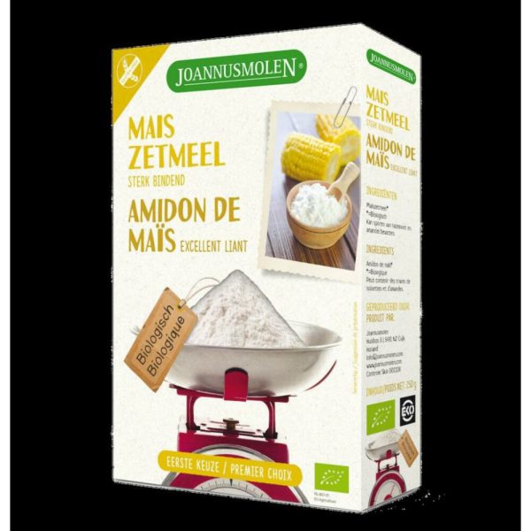 3x Joannusmolen Maiszetmeel Glutenvrij 275 gr