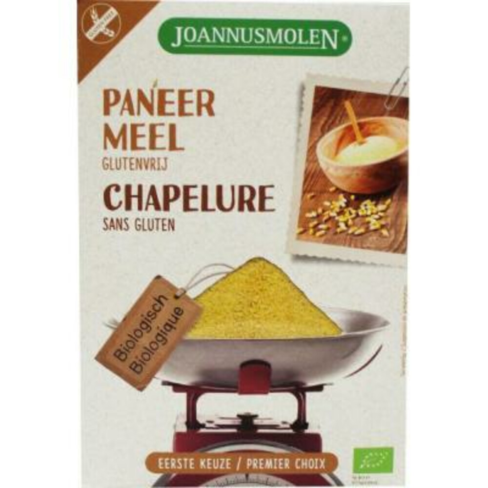 3x Joannusmolen Paneermeel Glutenvrij 300 gr