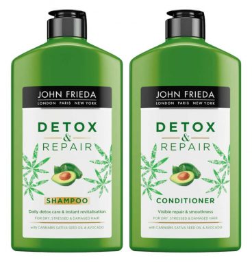 John Frieda Detox&Repair Shampoo + Conditioner Pakket