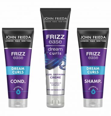 John Frieda Frizz Ease Dream Curl Shampoo + Conditioner + Definig Crème Pakket