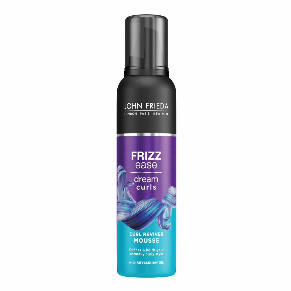 4x John Frieda Frizz-Ease Dream Curls Reviver Mousse 200 ml