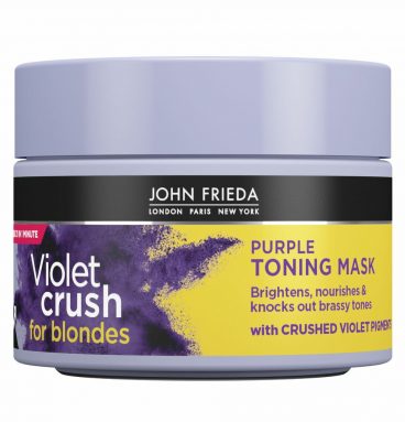 4x John Frieda Violet Crush Purple Toning Haarmasker 250 ml