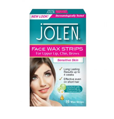 Jolen Face Wax Strips