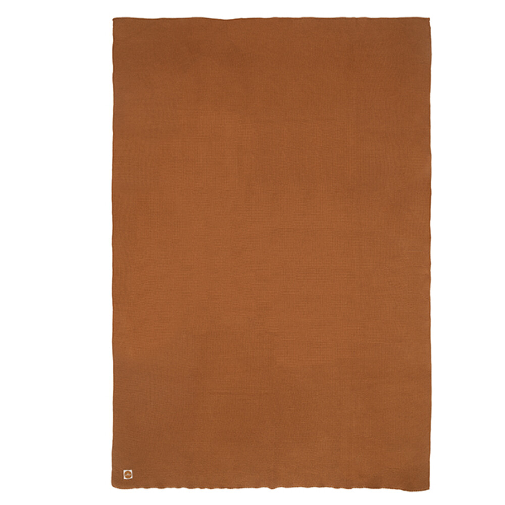 Jollein Deken Basic Knit Caramel 100 x 150 cm