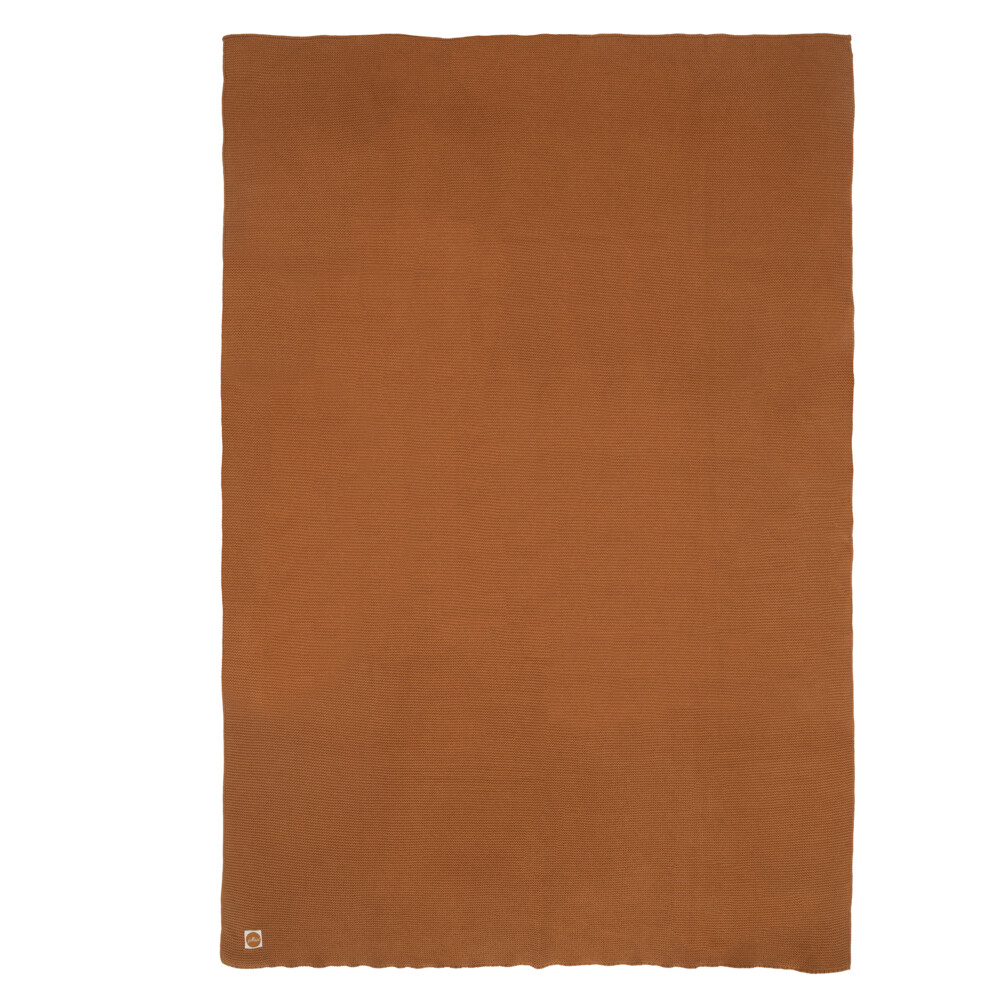 Jollein Deken Basic Knit Caramel 75 x 100 cm