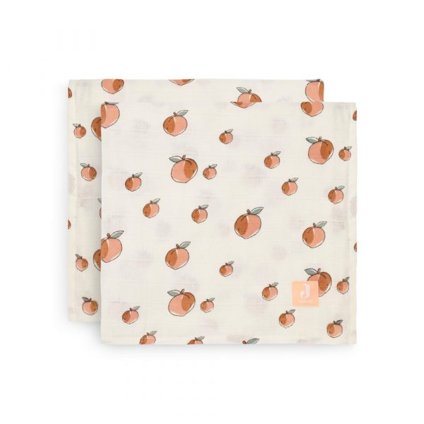 Jollein Multidoek Hydrofiel Large 115x115cm Peach 2 stuks