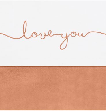 Jollein Wieglaken Love you Caramel 75x100cm