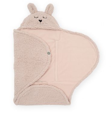 Jollein Wikkeldeken Bunny Pale Pink