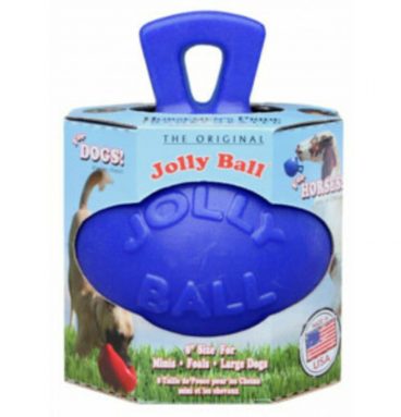 Jolly Pets Ball Hond en Paard Blauw 20 cm