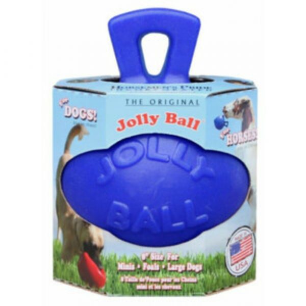 Jolly Pets Ball Hond en Paard Blauw 20 cm