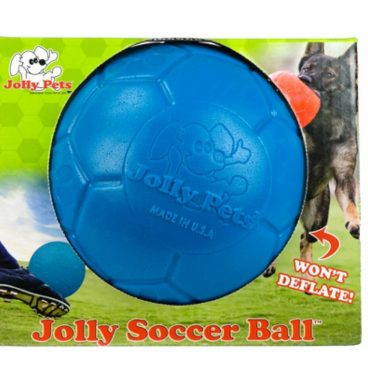 Jolly Pets Soccer Ball Blauw 15 cm