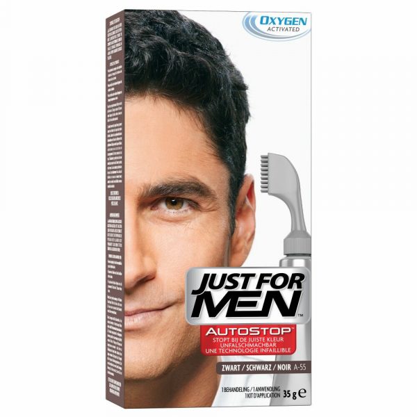 Just for Men Autostop Haarverf Zwart 35 gram