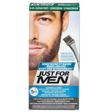 Just for Men Snor en Baard Haarkleuring Donkerbruin 28 gr