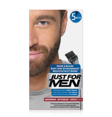 Just for Men Snor en Baard Haarkleuring Middenbruin 28 gr