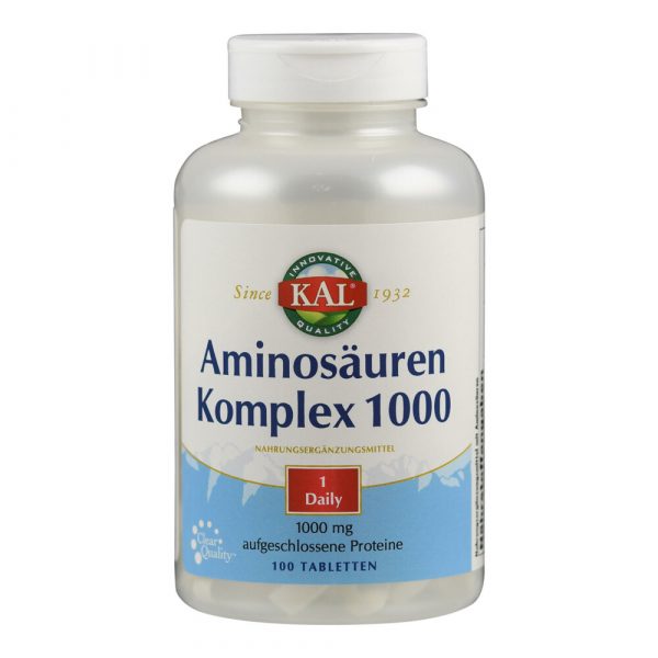 KAL Aminozuren Complex 1000mg 100 tabletten