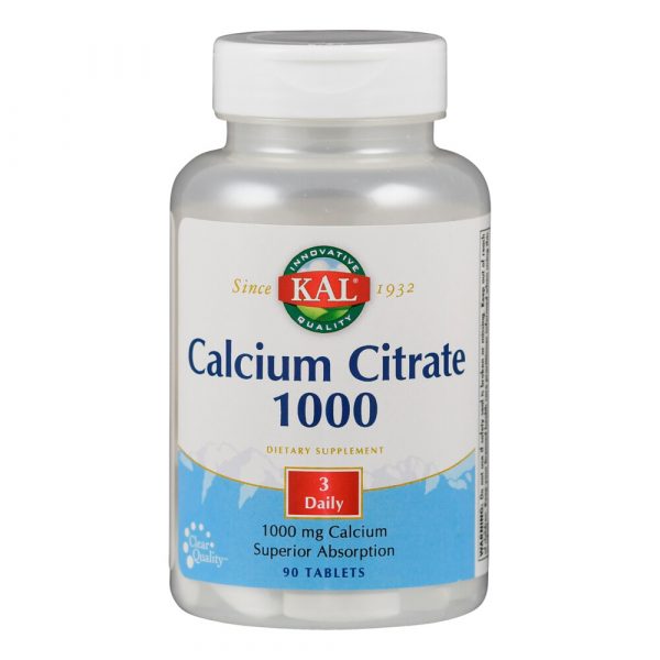 KAL Calcium Citraat 1000mg 90 tabletten