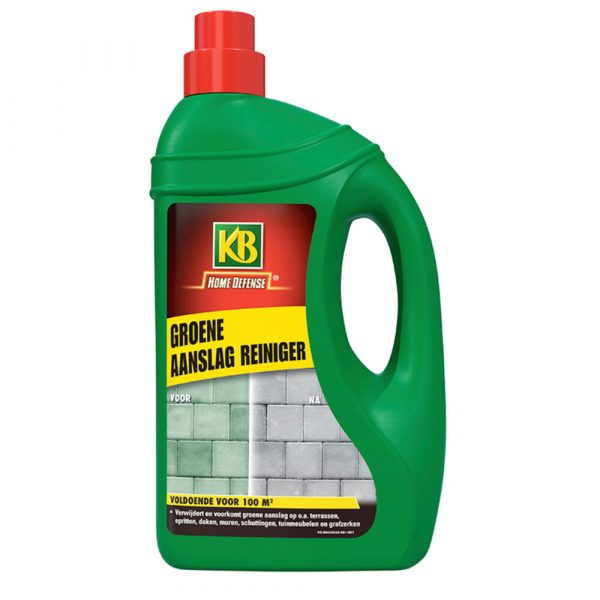 9x KB Home Defense Groene Aanslag Reiniger Concentraat 1 liter