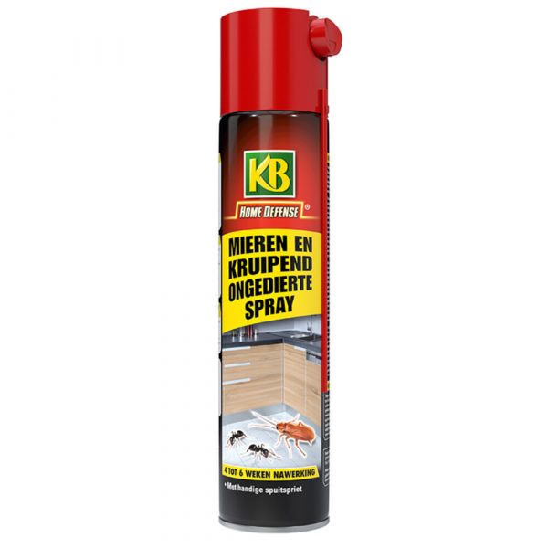 6x KB Home Defense Mieren en Kruipend Ongedierte Spray 400 ml