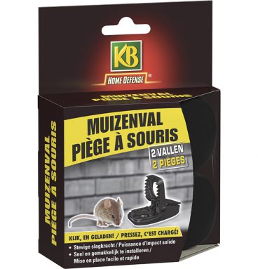 KB Home Defense Muizenval Kunststof 2 stuks