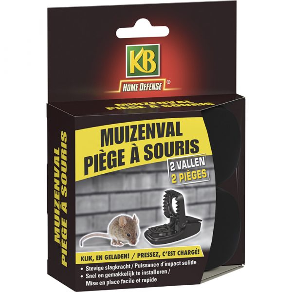 KB Home Defense Muizenval Kunststof 2 stuks