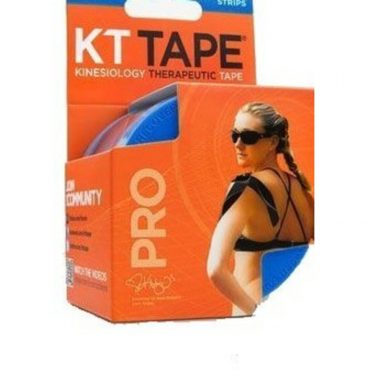 KT Tape Pro Strips Blauw Rol 20 stuks