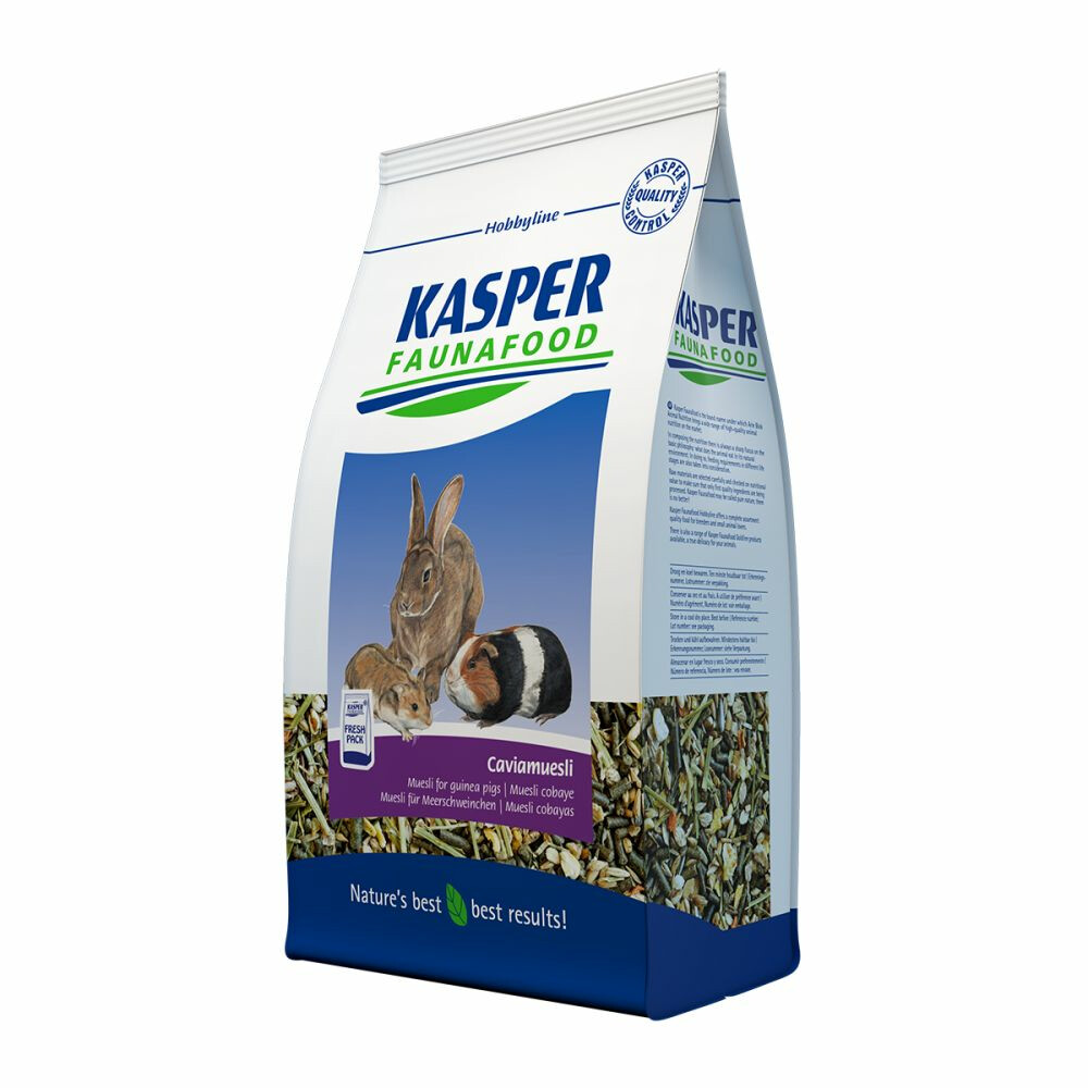 3x Kasper Faunafood Hobbyline Caviamuesli 2