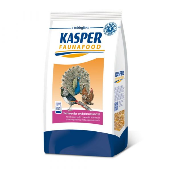 3x Kasper Faunafood Sierhoender Onderhoudskorrel 4 kg