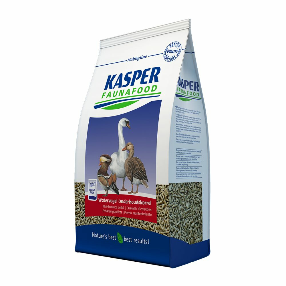 3x Kasper Faunafood Watervogel Onderhoudskorrel 4 kg