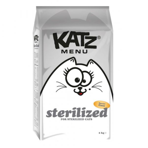 6x Katz Menu Sterilized 2 kg