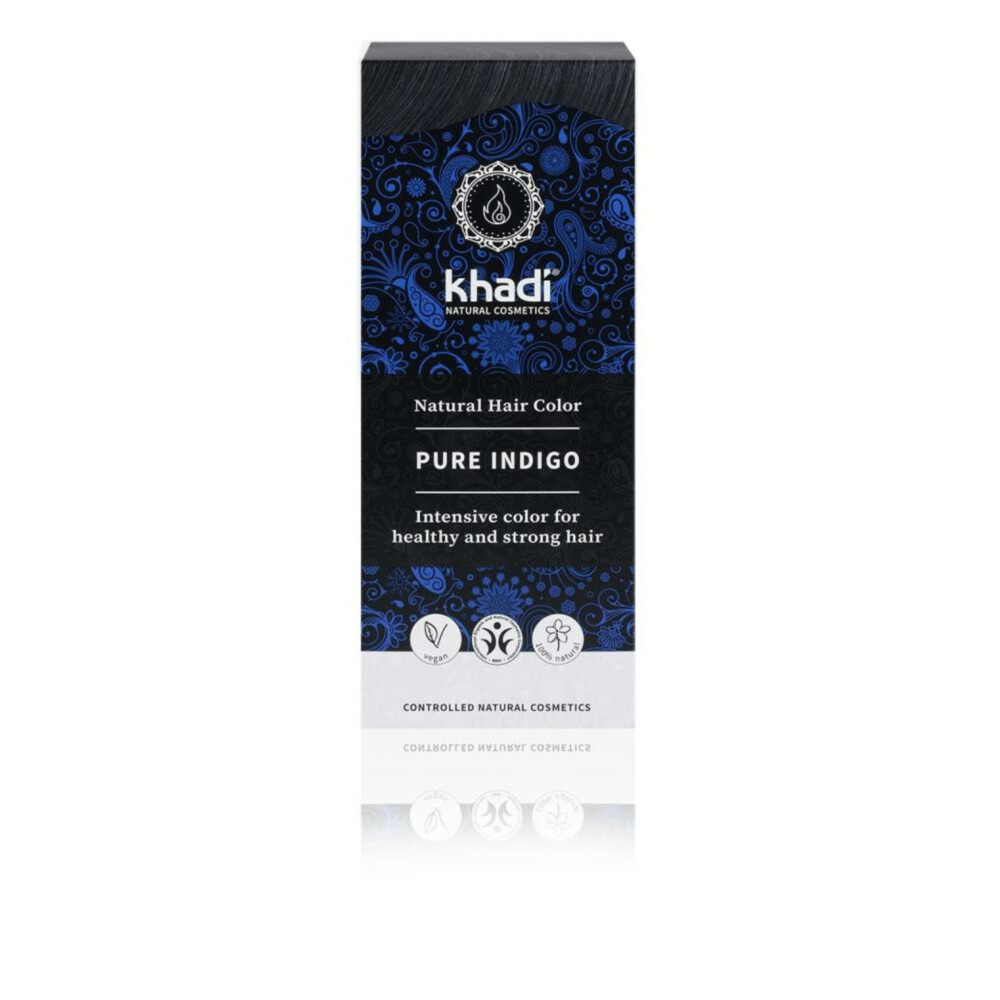 Khadi Haarkleuring Pure Indigo 100 gram