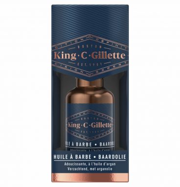 6x King C. Gillette Baardolie 30ml