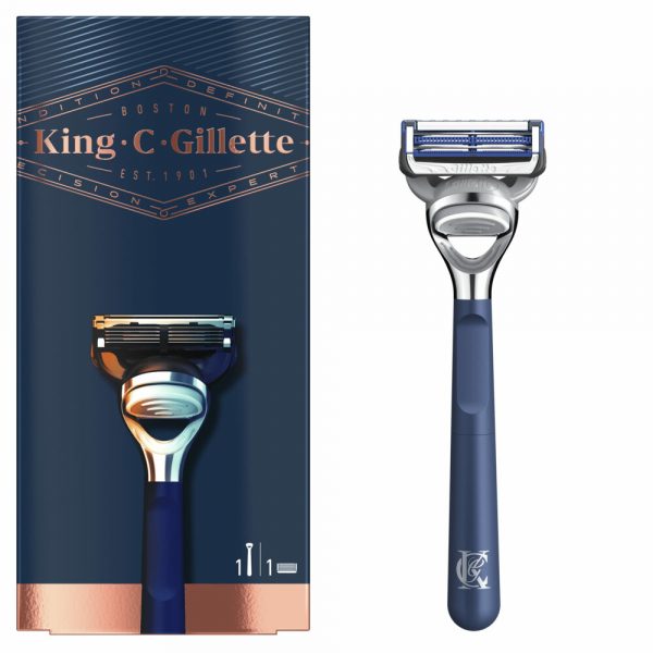 6x King C. Gillette Scheerapparaat Gezicht en Contouren