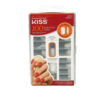 Kiss 100 Full Cover Nails Short Square