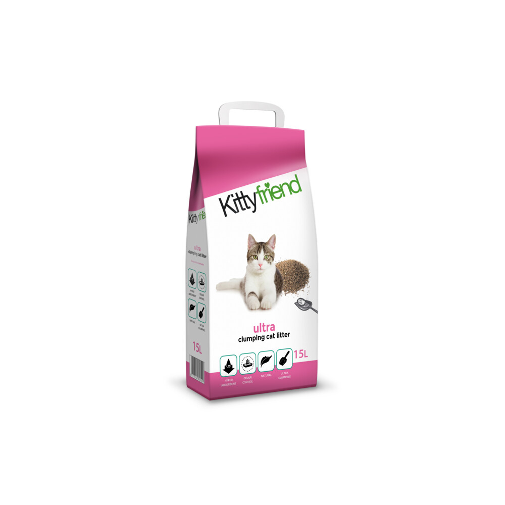 Kitty Friend Ultra Kattenbakvulling 15 liter