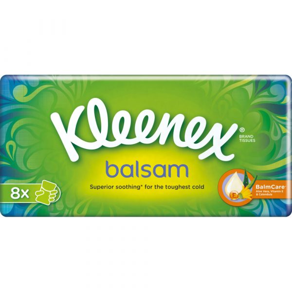 Kleenex Balsam Tissues 8 pakjes