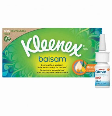 Kleenex Balsam&Otrivin Duo Verkoudheid Pakket