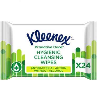 20x Kleenex Water Fresh tissues Hygenic Cleansing 24 Stuks