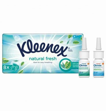 Kleenex&Otrivin Menthol&Eucalyptus Gezin Pakket