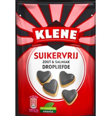 6x Klene Dropliefde Suikervrij 85 gr