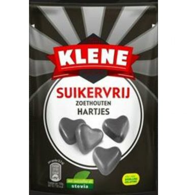 3x Klene Zoethout Hartjes Suikervrij 105 gr