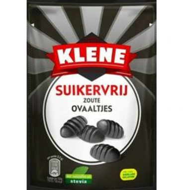 3x Klene Zoute Ovaaltjes Suikervrij 105 gr