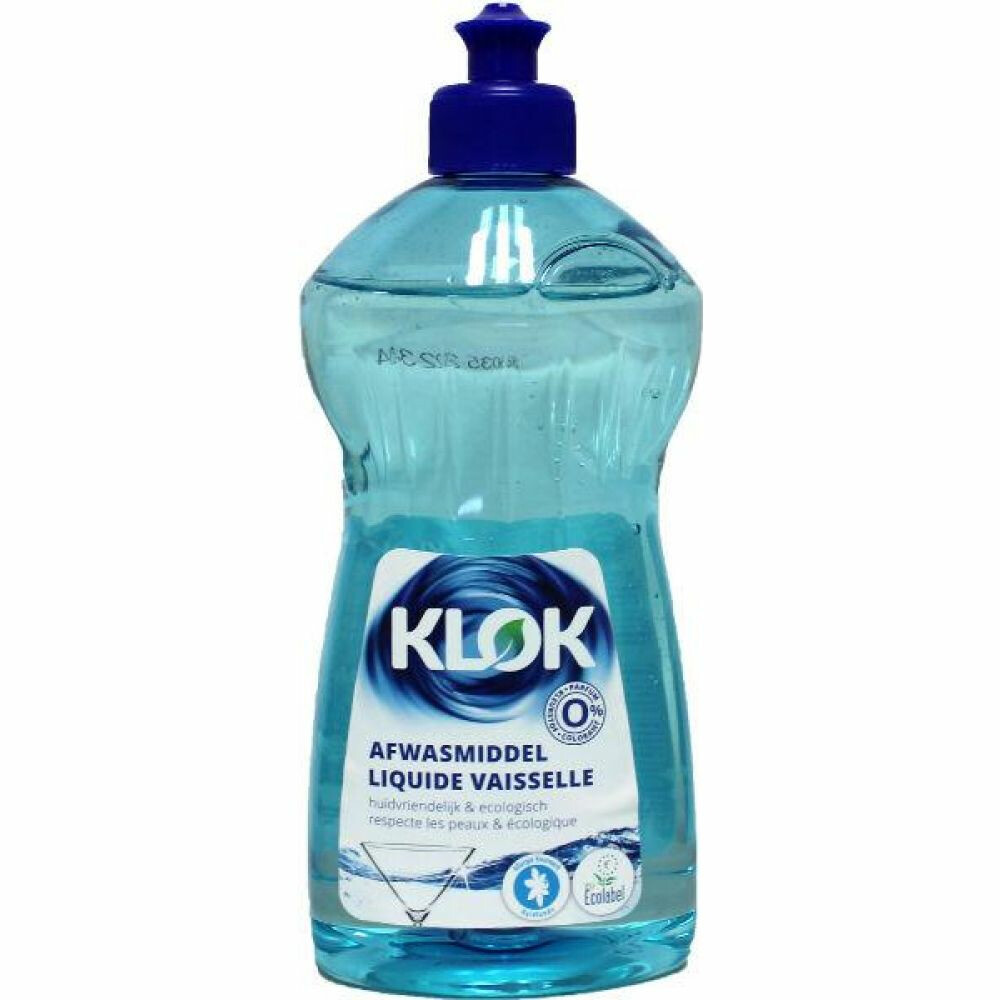 8x Klok Afwasmiddel Eco 500 ml